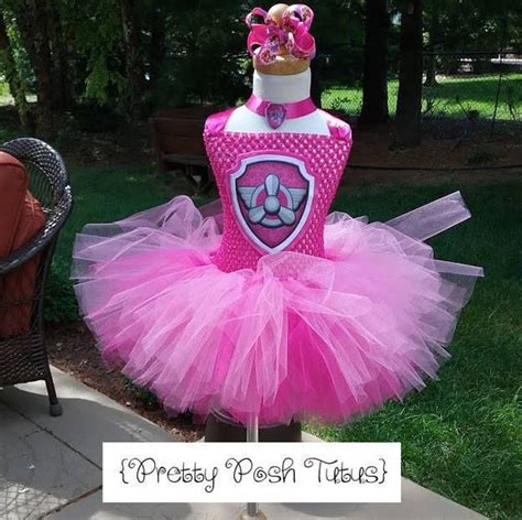 Paw Patrol Skye Tutu Dress Halloween Costume Tutu Costume Etsy