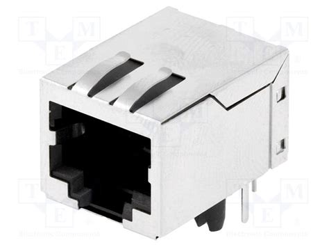 Lmj1598824110dt39 Amphenol Communications Solutions Socket Rj45 Pin 8 Shielded With