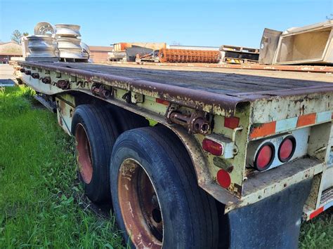 1985 Alloy 42 FT Flatbed Trailer For Sale Santa Rosa CA 11967163