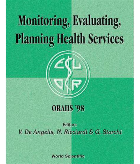 Monitoring Evaluating Planning Health Services Proceedings Of The