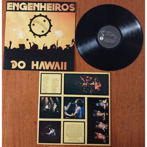 Lp Engenheiros Do Hawaii Alivio Imediato Encarte