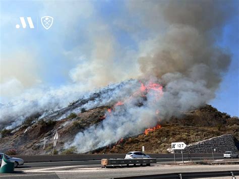 Declarado Un Incendio En Los Montes De Málaga Axarquiaplus