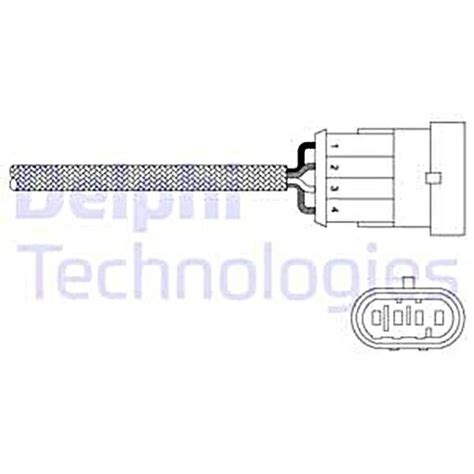 DELPHI Lambdasonde Für ALFA ROMEO FIAT LANCIA 147 156 GT Spider Doblo