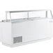 Avantco CPW 88 HC 88 3 4 16 Tub White Deluxe Ice Cream Dipping Cabinet