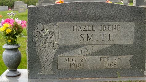 Hazel Irene Crawford Smith 1918 1968 Memorial Find A Grave