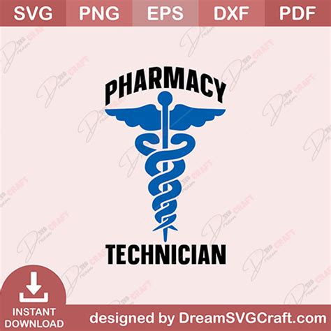 Pharmacy Technician Svg Dreamsvgcraft