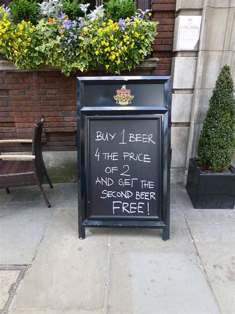 Funny Chalkboard Signs From Bars That Will Totally Get You Inside