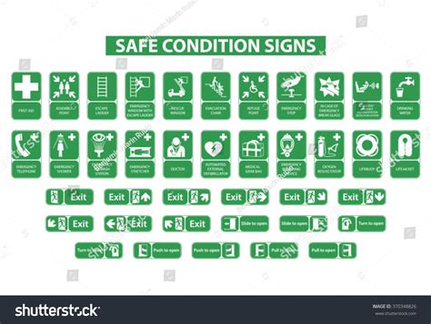 3.390 Safe Condition Sign Images, Stock Photos & Vectors | Shutterstock