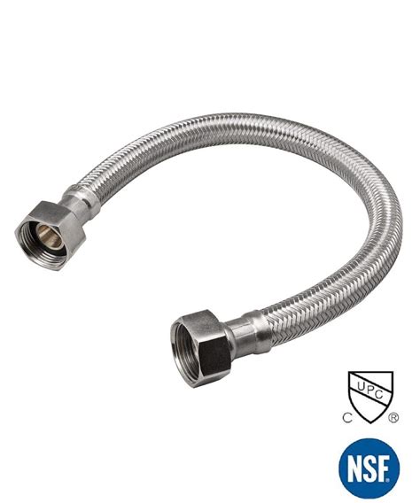 Buy Ez Fluid Inch Braided Flexible Stainless Steel Water Heater