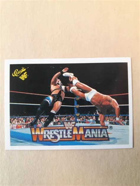1990 Wwf Rick Martel Smash The History Of Wrestlemania 4 Trading Card