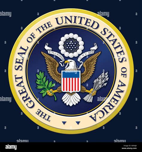 The Great Seal Of The Us Stock Vector Image And Art Alamy