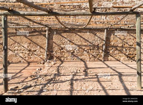 Medieval Stone Wall Stock Photo Alamy