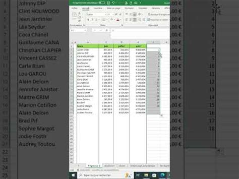 Comment Ins Rer Une Ligne Sur Avec Excel Youtube