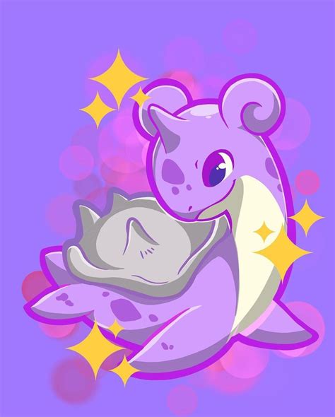 [art] Shiny Lapras Is Soooo Cute R Shinypokemon