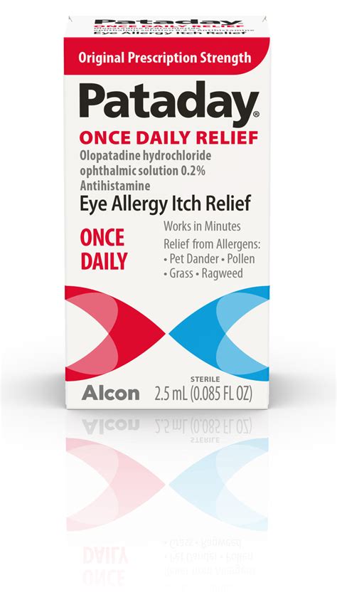 Pataday Once Daily Eye Allergy Itch Relief Eye Drops 25 Ml Eye Drops