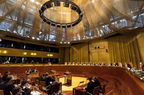 El Tribunal De Justicia De La Unión Europea Ofrece En Su Sitio De