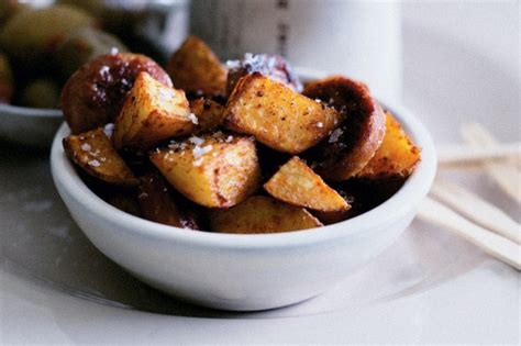 Crispy Paprika Potatoes With Chorizo And Aioli Recipe Au