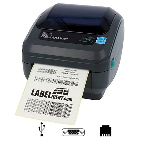 Zebra Gx D Desktop Use Label Maker Amazon Co Uk Business Industry