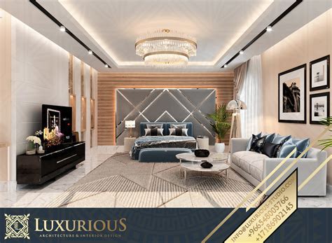 Modern Elegant Master Bedroom | Behance