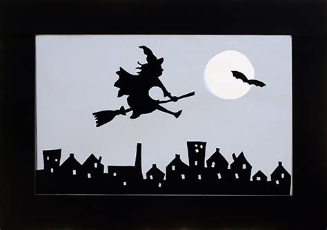 Halloween Shadow Art - Artful Kids