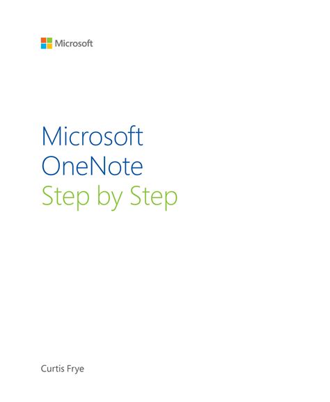 Solution Microsoft Onenote Step By Step Studypool