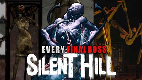 【4k60ᶠᵖˢ】every Final Boss Silent Hill With Cutscenes Main Series