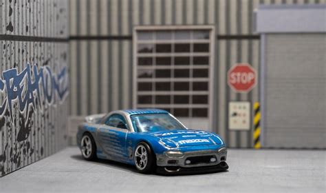 Custom Hot Wheels Mazda RX 7 Etsy