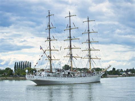 The Dar Mlodziezy Is A Training Ship From Gdynia Poland A Maritime