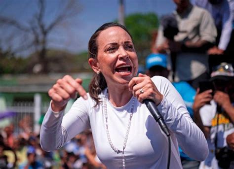 Mar A Corina Machado Convoc Nueva Protesta En Venezuela Para El De