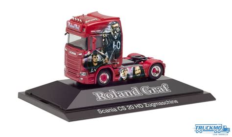 Herpa Roland Graf Böhse Onkelz Scania CS20HD Zugmaschine 111072