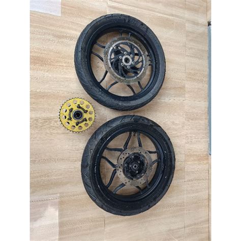 Jual VELG KAWASAKI BAJAJ PULSAR NS200 ORIGINAL VELG PELK PIRINGAN