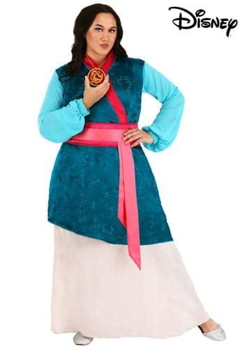 Adult Plus Size Premium Disney Mulan Costume Exclusive Disney Costumes