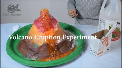 Baking soda volcano experiment – Artofit