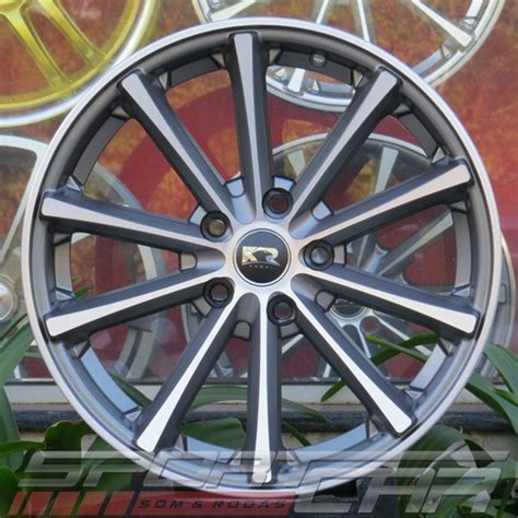 Jogo Roda Kr K63 Eclipse Aro 17 5x108 Concava Ford Focus Pdw