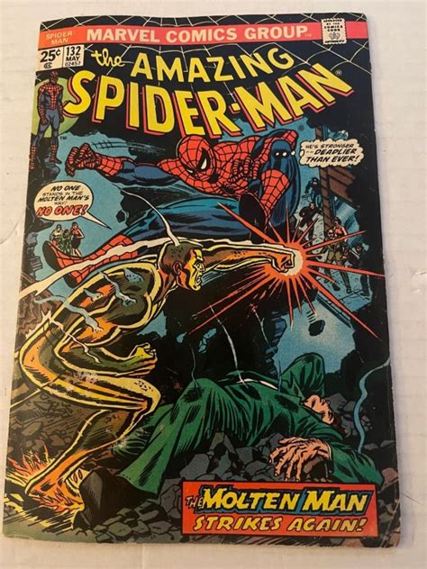 The Amazing Spider Man Comic Books Bronze Age Marvel