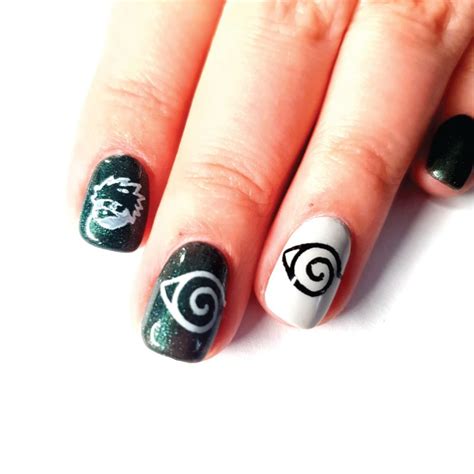 Naruto Themed Nails Naruto Nails Janerisebi