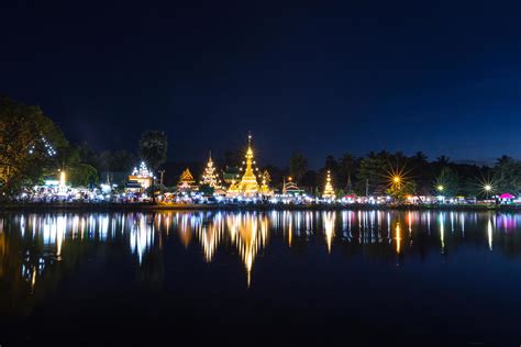 Wat Chong Klang And Wat Chong Kham At Mae Hong Son Northern Thailand