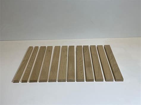 Solid Oak Hardwood Garden Bench Slats Seater Etsy