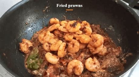 Spicy Prawn Biryani Recipe Prawn Biryani South Indian Style Prawn