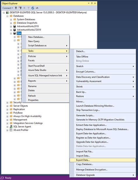 How To Export Data From Microsoft Sql Server To A Csv File Learnsql