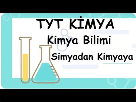 Simyadan Kimyaya Kimya Bilimi TYT 9 Sınıf Kimya 1 video YouTube