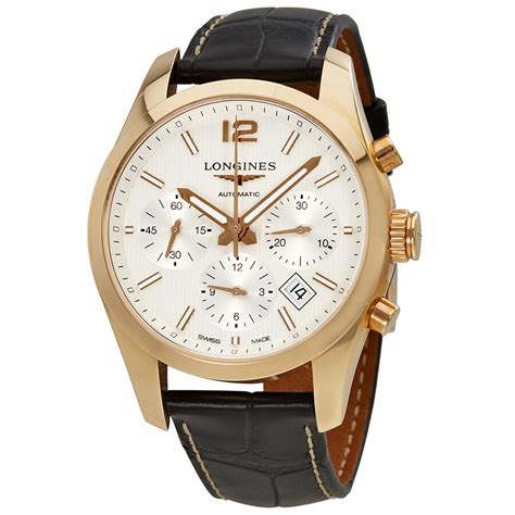 Longines Conquest Classic Automatic Mens Chronograph Watch L27868763 Conquest Longines