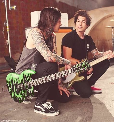 Jaime Preciado And Tony Perry Pierce The Veil Tony Perry Jaime Preciado