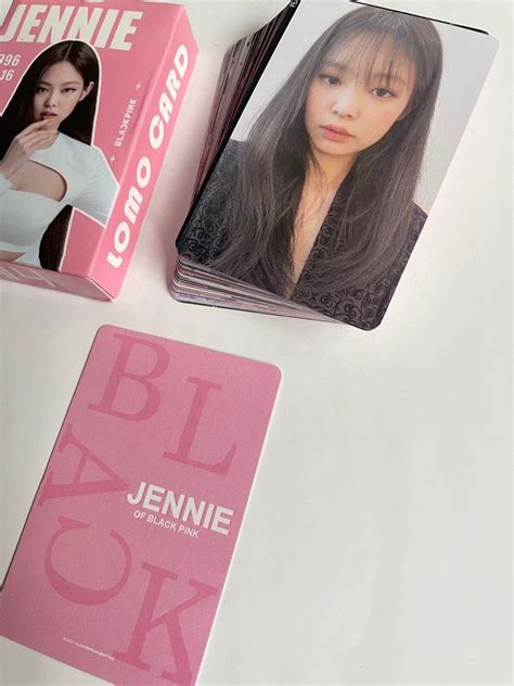 Blackpink Jennie Lomo Cards Set Hobbies And Toys Memorabilia