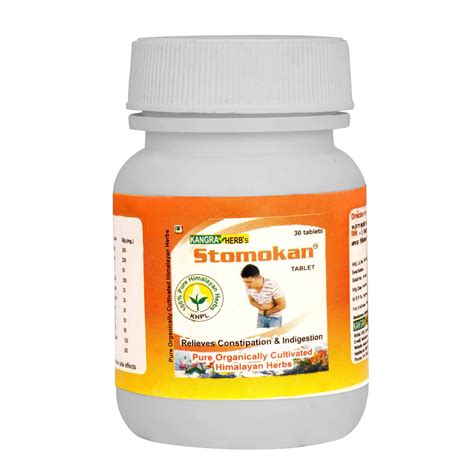 Buy Kangra Herbs Stomokan Tablet 30 Tablets Online At Low Prices In