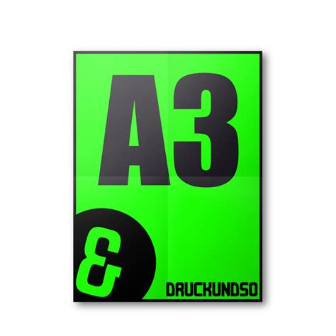 Plakat DIN A3