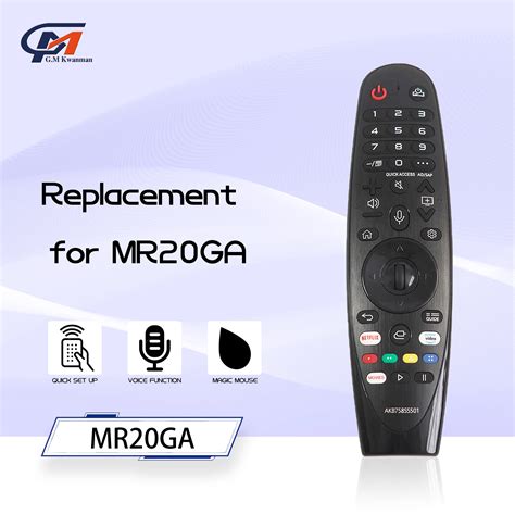 Mando A Distancia M Gico Por Voz Para Televisor Lg Control Remoto M