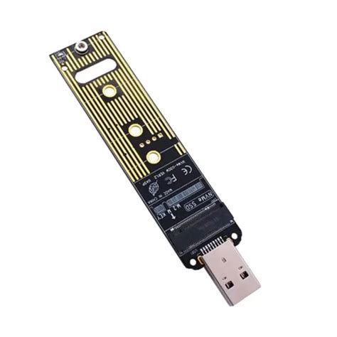 ADAPTATEUR M 2 NVME SSD Vers USB 3 1 Carte De Convertisseur Interne