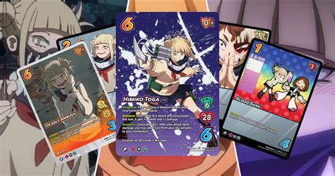 Exclusive Spoilers For The Himiko Toga Mha Jet Burn Deck