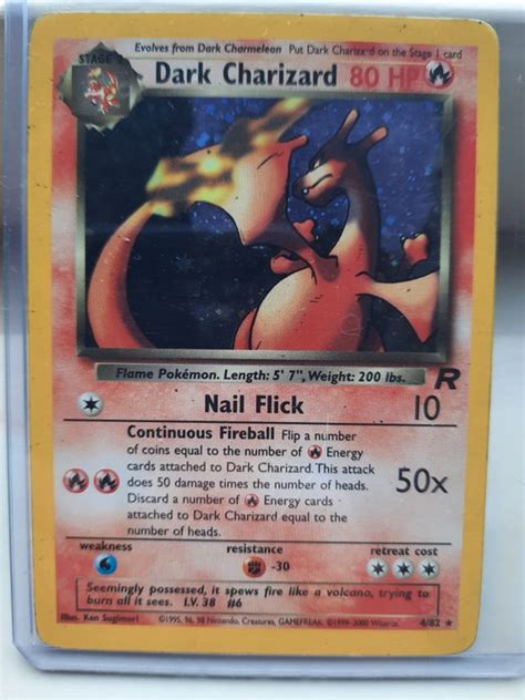 The Pok Mon Company Trading Card Dark Charizard Holo Catawiki